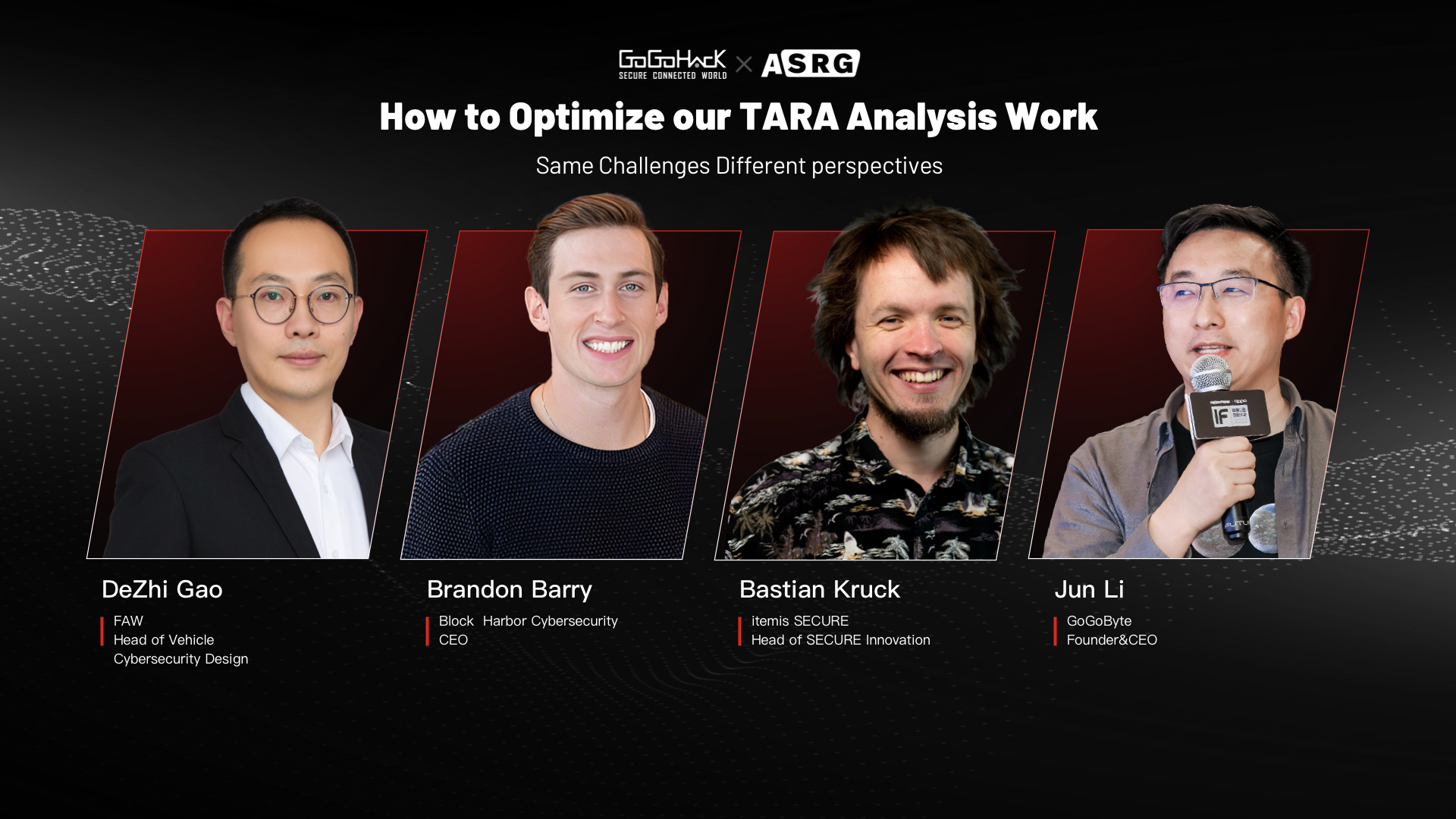 How to Optimize Our TARA Analysis Work ( inar ) GoGoHack